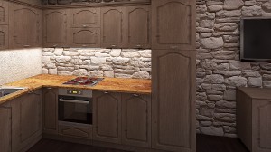 Guest house kitchen
