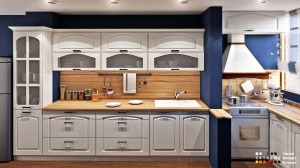 Classic white kitchen